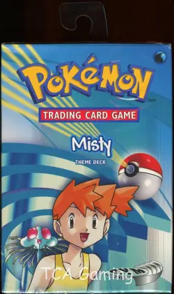 1x SEALED Gym Heroes MISTY Theme Deck (60 Pokemon Cards) - Image 1