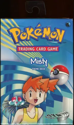 1x SEALED Gym Heroes MISTY Theme Deck (60 Pokemon Cards) - Image 2