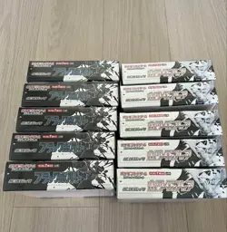 Pokemon Card Game Scarlet & Violet White Flare(5Box)Black Bolt(5Box)Japanese New - Image 1