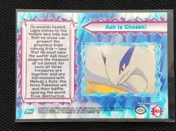 2000 Topps Pokemon The Movie 2000 Ash Is Chosen #46 LP/NM - Image 2
