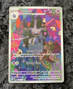 Banette 234/217 Ascended Heroes Illustration Rare Full Art Holo Pokemon TCG NM/M - Image 3