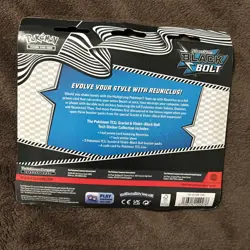 Pokemon TCG Black Bolt Tech Sticker Collection Scarlet & Violet 10.5 New Sealed - Image 2