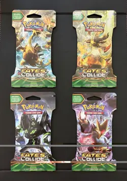 Pokemon TCG XY Fates Collide Sleeved Booster Art Set Full Art XY ERA - Image 1