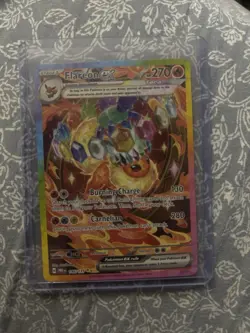 Pokemon Flareon ex Sv: Prismatic Evolutions 146/131 Rare Stage 1 270 HP Holo - Image 1