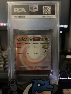 VINTAGE 2003 POKEMON Advanced Action Flipz Cacnea/Cacturne- PSA 8 - Image 2