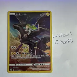 Zekrom TG05/TG30 Ultra Rare Pokemon TCG Brilliant Stars Trainer Gallery NM - Image 1