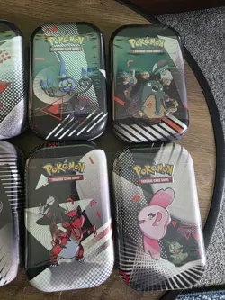 🔥Pokemon Black Bolt & White Flare Unova Mini Tins x8 Full Set | New & Sealed💥 - Image 3