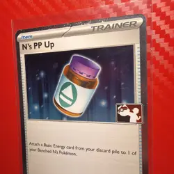 POKEMON TCG - N'S PP UP -153/159 -COSMO RARE - PRIZE PACK SERIES 7-PLAY! STAMPED - Image 2