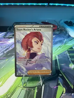 Pokemon Team Rocket’s Ariana #237/182 Destined Rivals NM - Image 1