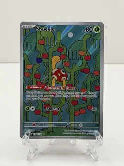 🔥Pokemon TCG-Shuckle-136/132-Me01: Mega Evolution-Illustration-Holo-M/NM!🔥 - Image 1