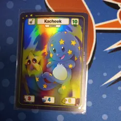 Neopets Battledome TCG Foil Starter Deck Card Starry Kacheek - Image 1