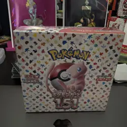 Scarlet & Violet Pokemon Card 151 Booster Box sv2a Sealed Japanese - Image 1