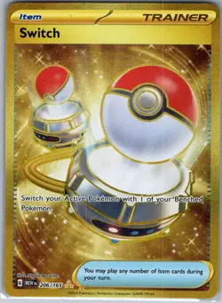 Switch - 206/165 SV: Scarlet & Violet 151 - Pokemon Card - NM - Image 1