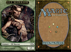 Magic the Gathering -MTG-Elf Warrior LP - Image 1