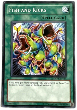 YuGiOh! - Fish and Kicks - Common - Image 1