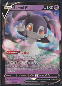Servol V 091/202 - Schwert Schild - DE - NM - Pokemon TCG - Image 1