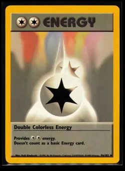 1999 Pokemon TCG Double Colorless Energy Base Set #096/102 - Image 1