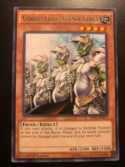 Yu-Gi-Oh! TCG Battle Pack 3 BP03-EN017 Goblin Elite Attack Force 1st Edition - Image 1