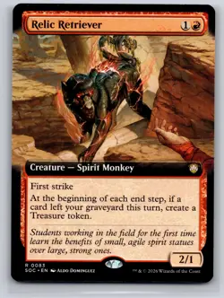 Relic Retriever (Extended Art) 83 Commander: Secrets of Strixhaven MTG NM - Image 1