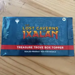 MTG Lost Caverns of Ixalan Treasure Trove Box Topper NEW & SEALED - Image 1