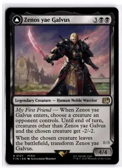 Zenos yae Galvus 127 Rare FINAL FANTASY Magic: The Gathering Near Mint - Image 1