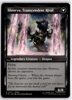 Zenos yae Galvus 127 Rare FINAL FANTASY Magic: The Gathering Near Mint - Image 2