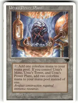 Chronicles Magic: The Gathering Urza's Power Plant (Rock in Pot) MTG - Image 1