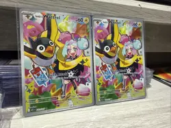 Pokemon Ionos Wattrel 231/217 Illustration Rare Ascended Heroes Holo Lot of 2 NM - Image 2