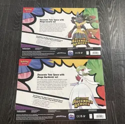Pokemon Ascended Heroes Lucario & Gardevoir Premium Poster Collection -Brand New - Image 4