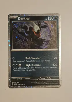 Darkrai - 136/197 - Obsidian Flames - Cosmos Holo Rare - NM/M - Pokemon Card - Image 1