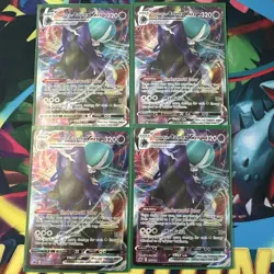 Playset Shadow Rider Calyrex V Max 075/198 - Pokemon TCG Chilling Reign - NM - Image 1
