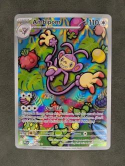 Ambipom - 107/094 Pokemon TCG Illustration Rare ME02: Phantasmal Flames NM - Image 1