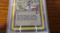 PSA 10 Computer Error #16 2000 Black Star Promo - Pokemon League Trainer - Image 3