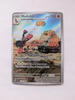 Pokemon TCG Mudsdale 175/162 Illustration Rare Temporal Forces NM/M - Image 1