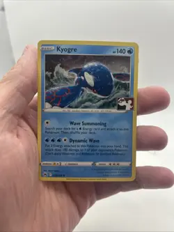 036/159 Kyogre Prize Pack Series 4 Stamped Pokemon TCG Crown Zenith Cosmos Holo - Image 3