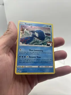 036/159 Kyogre Prize Pack Series 4 Stamped Pokemon TCG Crown Zenith Cosmos Holo - Image 4