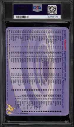 Pokemon Dark Blastoise Legendary Coll. Box Topper #S2 SCRATCHED SLAB PSA 8 - Image 2