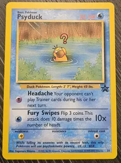 Pokemon WOTC Black Star League Promo Psyduck 20 NEAR MINT/MINT - Image 1