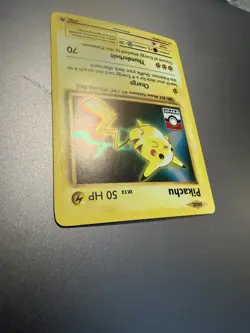 Pikachu Holo XY202 LP Pokemon League Stamped Promo - Image 2