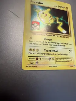 Pikachu Holo XY202 LP Pokemon League Stamped Promo - Image 4