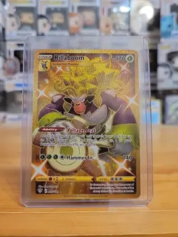 Rillaboom Secret Rare SWSH03: Darkness Ablaze 197/189 Pokemon TCG - Image 1
