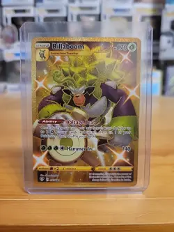 Rillaboom Secret Rare SWSH03: Darkness Ablaze 197/189 Pokemon TCG - Image 2