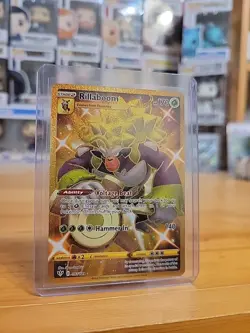 Rillaboom Secret Rare SWSH03: Darkness Ablaze 197/189 Pokemon TCG - Image 3