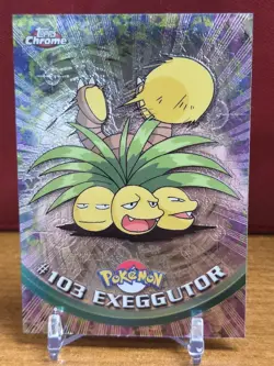 EXEGGUTOR - 2000 Topps Chrome Pokemon TV Animation Edition Series #103 MP - Image 1