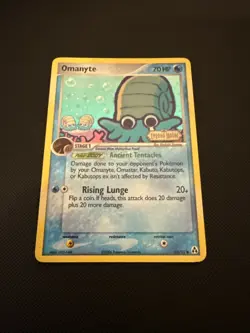 Pokemon TCG Omanyte 60/92 Legend Maker 2006 STAMPED NM - Image 2