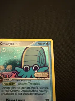 Pokemon TCG Omanyte 60/92 Legend Maker 2006 STAMPED NM - Image 4