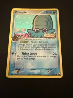 Pokemon TCG Omanyte 60/92 Legend Maker 2006 STAMPED NM - Image 5
