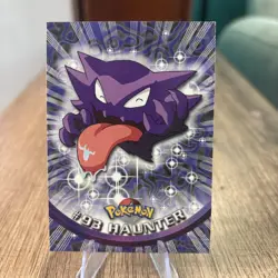 Pokemon Topps #93 Haunter TV Animation Edition Blue Label LP - Image 1