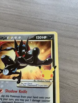 Pokemon TCG - Greninja Gold Star - SWSH144 - Celebrations 25th Anniversary Promo - Image 5