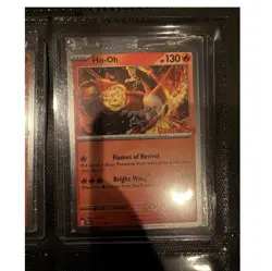 Pokemon Ho-Oh GameStop Promo Holo Basic 130 HP - Image 1